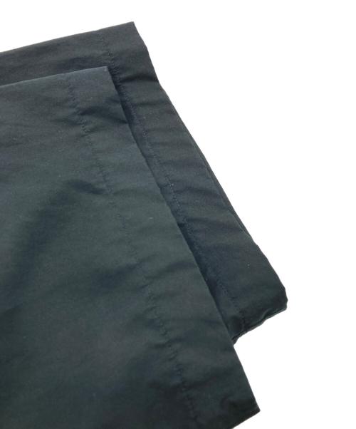 UNFIL（アンフィル）UNFIL (アンフィル) washed cotton－poplin s/s shirt ブラック サイズ:5の古着・服飾アイテム