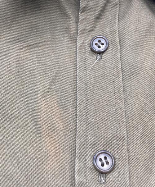 Y's（ワイズ）Y's (ワイズ) アシンメトリーミリタリーシャツ オリーブ サイズ:1の古着・服飾アイテム