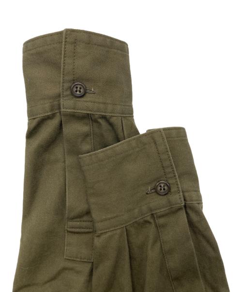 Y's（ワイズ）Y's (ワイズ) アシンメトリーミリタリーシャツ オリーブ サイズ:1の古着・服飾アイテム