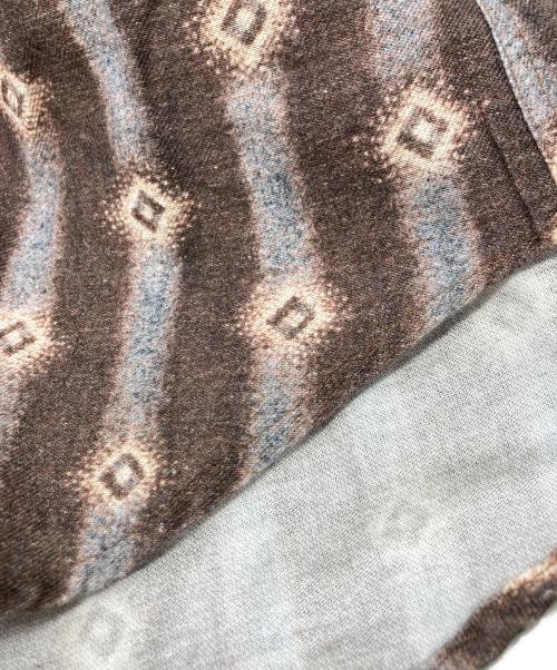 GITMAN BROS VINTAGE（ギットマン ブラザーズ ヴィンテージ）GITMAN BROS VINTAGE (ギットマン ブラザーズ ヴィンテージ) AWAKE (アウェイク) 総柄シャツ ブラウン サイズ:Ｍの古着・服飾アイテム