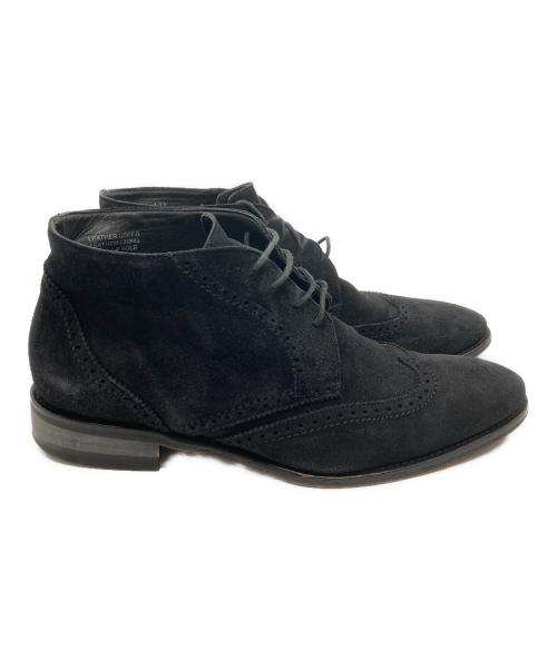 CALZOLERIA TOSCANA（カルツォレリアトスカーナ）Calzoleria Toscana (カルツォレリアトスカーナ) ウィングチップブーツ ブラック サイズ:26.5㎝の古着・服飾アイテム