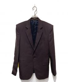 JOHN LAWRENCE SULLIVAN（ジョン ローレンス サリバン）の古着「Amunzen single jacket」｜ボルドー