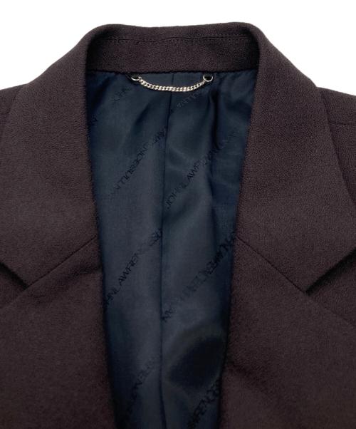 JOHN LAWRENCE SULLIVAN（ジョン ローレンス サリバン）JOHN LAWRENCE SULLIVAN (ジョン ローレンス サリバン) Amunzen single jacket ボルドー サイズ:46の古着・服飾アイテム