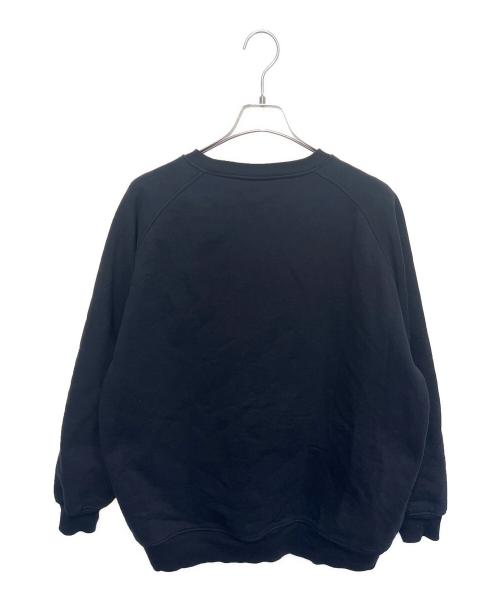 COMOLI（コモリ）COMOLI (コモリ) コットン吊裏毛クルーネック ブラック サイズ:3の古着・服飾アイテム