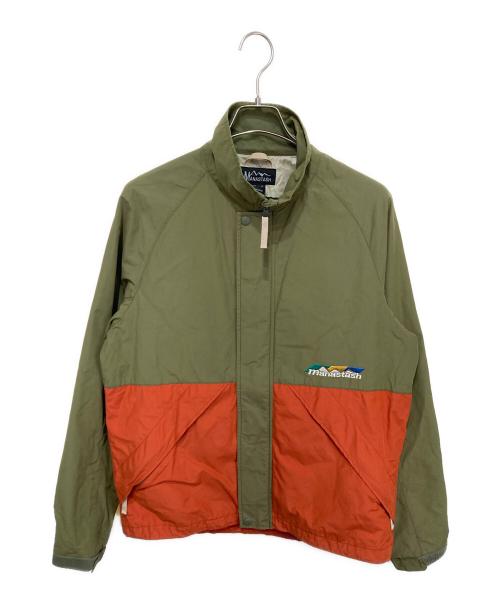 Manastash（マナスタッシュ）Manastash (マナスタッシュ) ナイロンジャケット カーキ サイズ:Ｍの古着・服飾アイテム