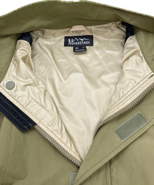 Manastash（マナスタッシュ）Manastash (マナスタッシュ) ナイロンジャケット カーキ サイズ:Ｍの古着・服飾アイテム