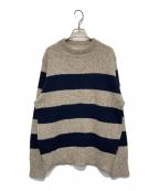 L.L.Beanエルエルビーン）の古着「ボーダーニット」｜ネイビー×アイボリー