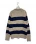L.L.Bean (エルエルビーン) ボーダーニット ネイビー×アイボリー サイズ:L：6000円