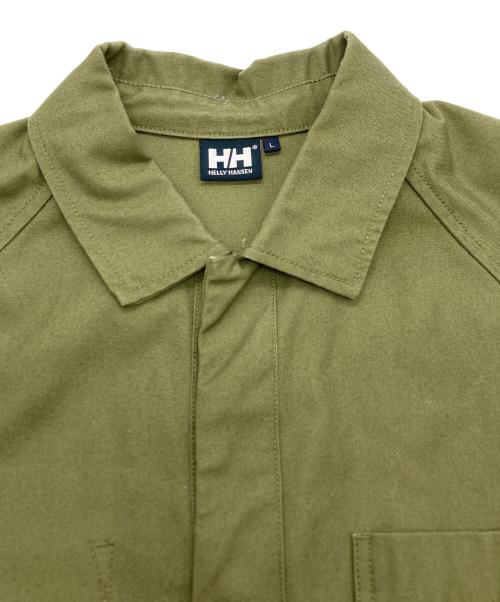 HELLY HANSEN（ヘリーハンセン）HELLY HANSEN (ヘリーハンセン) アンチフレイムカバーオール カーキ サイズ:Lの古着・服飾アイテム