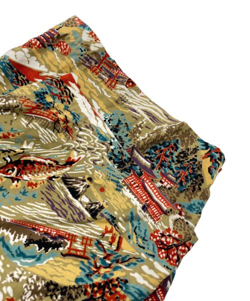 PINEAPPLE JUICE（パインアップル ジュース）PINEAPPLE JUICE (パインアップル ジュース) アロハシャツ ベージュ サイズ:Lの古着・服飾アイテム