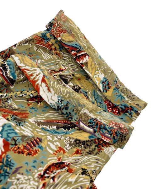 PINEAPPLE JUICE（パインアップル ジュース）PINEAPPLE JUICE (パインアップル ジュース) アロハシャツ ベージュ サイズ:Lの古着・服飾アイテム