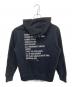 SUPREME (シュプリーム) The Velvet Underground (ザヴェルヴェットアンダーグラウンド) hooded sweatshirt / フーデッドスウェットシャツ ブラック サイズ:L：15000円
