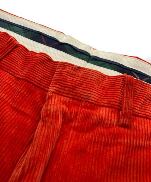 POLO RALPH LAUREN（ポロ・ラルフローレン）POLO RALPH LAUREN (ポロ・ラルフローレン) コーデュロイパンツ オレンジ サイズ:34×34の古着・服飾アイテム