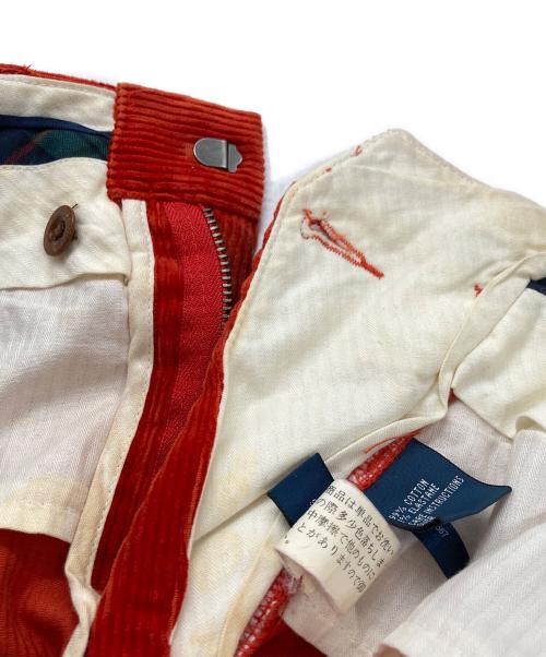 POLO RALPH LAUREN（ポロ・ラルフローレン）POLO RALPH LAUREN (ポロ・ラルフローレン) コーデュロイパンツ オレンジ サイズ:34×34の古着・服飾アイテム