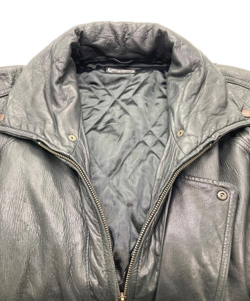 pielini（ピエリーニ）pielini (ピエリーニ) レザーコート ブラック サイズ:52の古着・服飾アイテム