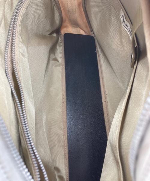 COMME des GARCONS（コムデギャルソン）COMME des GARCONS (コムデギャルソン) フェイクレザー ブリーフケース ホワイトの古着・服飾アイテム