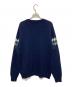 FRED PERRY (フレッドペリー) アーガイルライン クルーネックニット ネイビー サイズ:L：6000円
