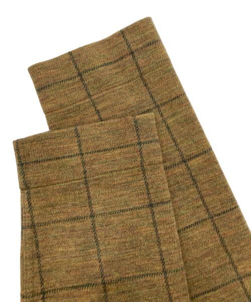 45R（フォーティファイブ・アール）45R (フォーティファイブ・アール) ジャージフラノドレス オリーブの古着・服飾アイテム