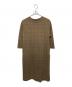 45R（フォーティファイブ・アール）の古着「ジャージフラノドレス」｜オリーブ