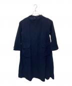 45Rフォーティファイブ・アール）の古着「モールサージストレッチドレス」｜ネイビー