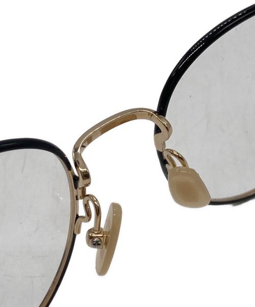 金子眼鏡（カネコガンキョウ）金子眼鏡 (カネコガンキョウ) 眼鏡 / KV-155 BKGP / VINTAGEシリーズ ブラック×ゴールド サイズ:52□21の古着・服飾アイテム