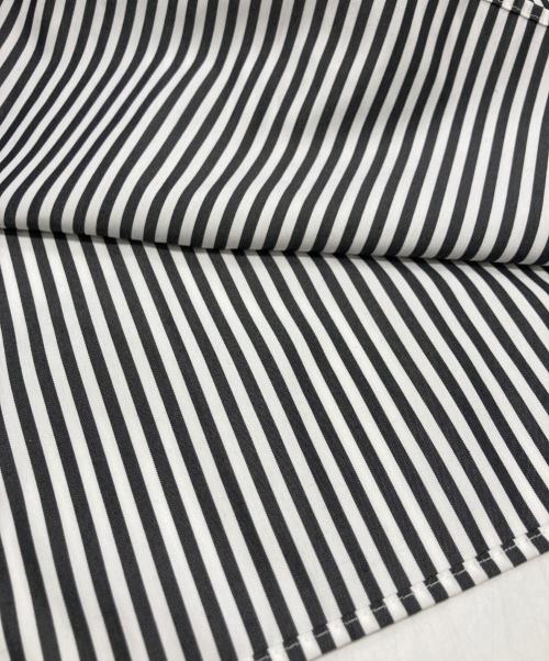 NOLLEY'S sophi（ノーリーズソフィー）NOLLEY'S sophi (ノーリーズソフィー) パール釦スキッパーシャツ ネイビー×ホワイト サイズ:38の古着・服飾アイテム