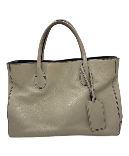 MOTHERHOUSE（マザーハウス）MOTHERHOUSE (マザーハウス) リン オープントートバッグ ホワイトの古着・服飾アイテム