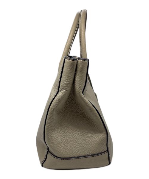 MOTHERHOUSE（マザーハウス）MOTHERHOUSE (マザーハウス) リン オープントートバッグ ホワイトの古着・服飾アイテム