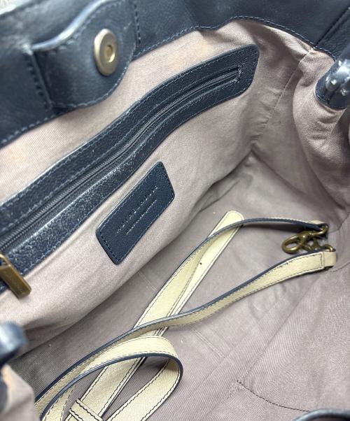 MOTHERHOUSE（マザーハウス）MOTHERHOUSE (マザーハウス) リン オープントートバッグ ホワイトの古着・服飾アイテム