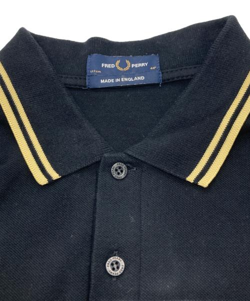 FRED PERRY（フレッドペリー）FRED PERRY (フレッドペリー) ポロシャツ ブラック サイズ:44の古着・服飾アイテム