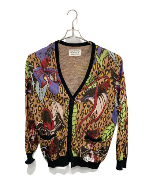 WACKO MARIA（ワコマリア）WACKO MARIA (ワコマリア) 百花図ジャガードカーディガン マルチカラー サイズ:Ｍの古着・服飾アイテム