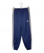 adidasアディダス）の古着「ウーブントラックパンツ」｜ネイビー