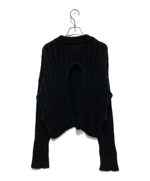 TODAYFUL（トゥデイフル）TODAYFUL (トゥデイフル) Backslit Rib Knit ブラック サイズ:FREEの古着・服飾アイテム