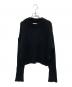 TODAYFUL（トゥデイフル）の古着「Backslit Rib Knit」｜ブラック