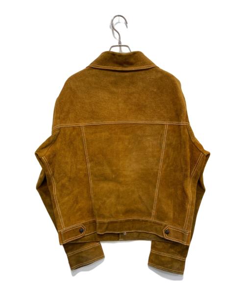 FLYING RANCHWEAR（フライング ランチウェア）FLYING RANCHWEAR (フライング ランチウェア) スウェードドラッカージャケット ブラウン サイズ:記載なしの古着・服飾アイテム