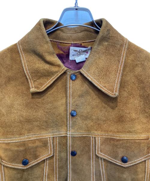 FLYING RANCHWEAR（フライング ランチウェア）FLYING RANCHWEAR (フライング ランチウェア) スウェードドラッカージャケット ブラウン サイズ:記載なしの古着・服飾アイテム
