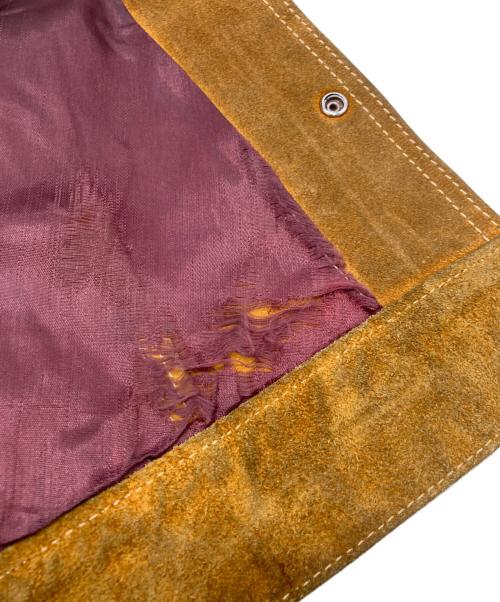 FLYING RANCHWEAR（フライング ランチウェア）FLYING RANCHWEAR (フライング ランチウェア) スウェードドラッカージャケット ブラウン サイズ:記載なしの古着・服飾アイテム