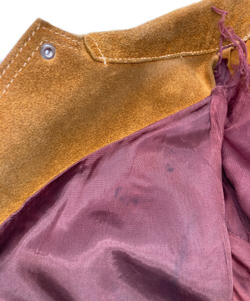 FLYING RANCHWEAR（フライング ランチウェア）FLYING RANCHWEAR (フライング ランチウェア) スウェードドラッカージャケット ブラウン サイズ:記載なしの古着・服飾アイテム