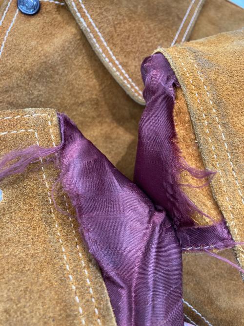 FLYING RANCHWEAR（フライング ランチウェア）FLYING RANCHWEAR (フライング ランチウェア) スウェードドラッカージャケット ブラウン サイズ:記載なしの古着・服飾アイテム