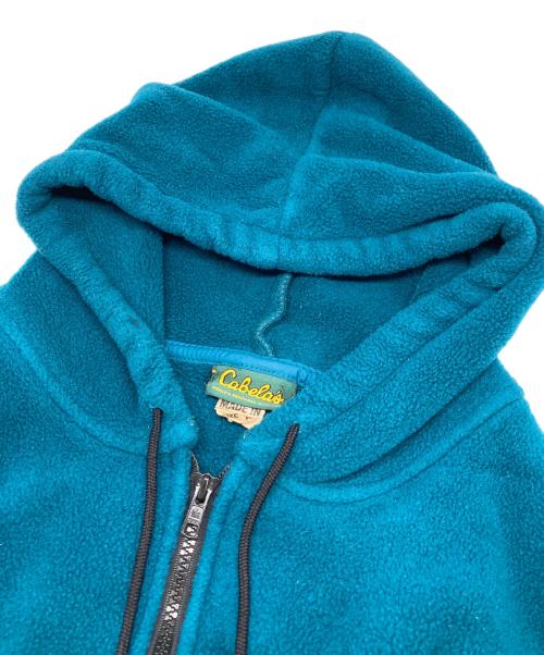 Cabelas（カベラス）Cabelas (カベラス) フリースジャケット ブルー サイズ:XLの古着・服飾アイテム