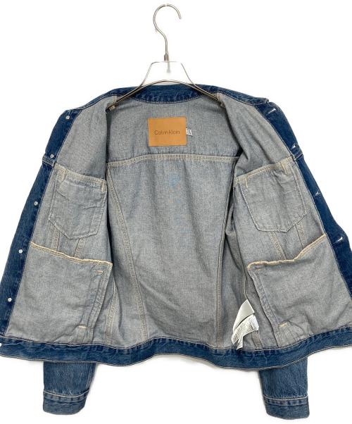 Calvin Klein（カルバンクライン）Calvin Klein (カルバンクライン) デニムジャケット インディゴ サイズ:XSの古着・服飾アイテム