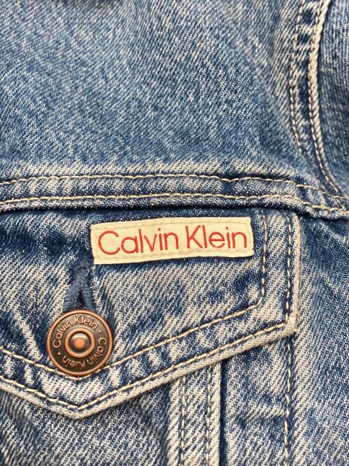 Calvin Klein（カルバンクライン）Calvin Klein (カルバンクライン) デニムジャケット インディゴ サイズ:XSの古着・服飾アイテム