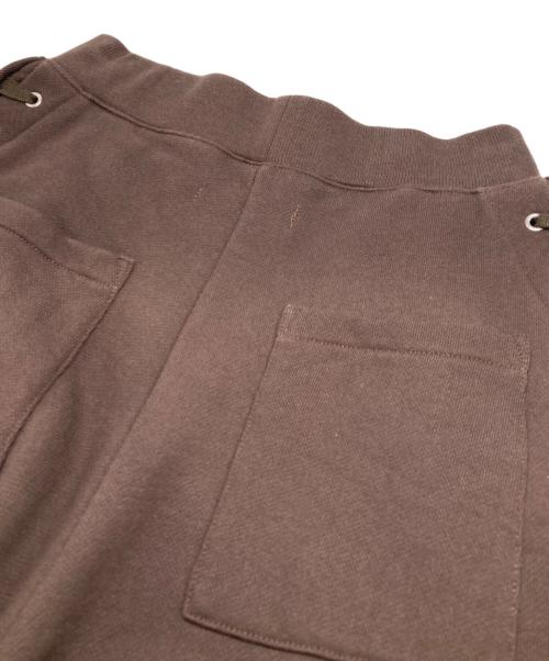 G.V.G.V（ジーヴィージーヴィー）G.V.G.V (ジーヴィージーヴィー) LACE UP SWEAT PANTS ブラウン サイズ:XSの古着・服飾アイテム