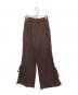 G.V.G.V（ジーヴィージーヴィー）の古着「LACE UP SWEAT PANTS」｜ブラウン