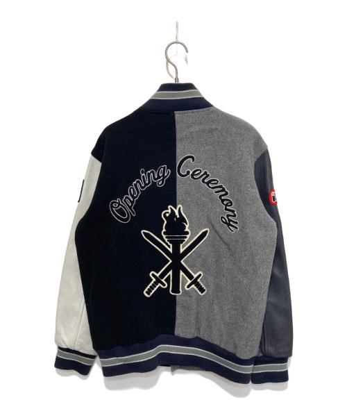 OPENING CEREMONY（オープニングセレモニー）OPENING CEREMONY (オープニングセレモニー) ワッペンスタジャン ブラック サイズ:Ｍの古着・服飾アイテム