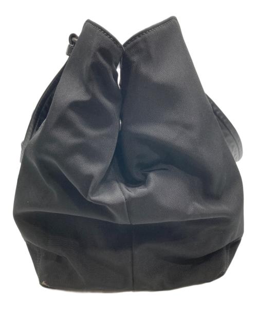 BOTTEGA VENETA（ボッテガベネタ）BOTTEGA VENETA (ボッテガベネタ) ハイテクキャンバス イントレチャート トートバッグ ブラックの古着・服飾アイテム