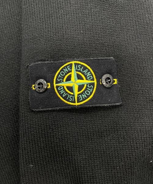 STONE ISLAND（ストーンアイランド）STONE ISLAND (ストーンアイランド) タートルネックニット ブラック サイズ:XLの古着・服飾アイテム