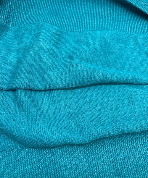 TAKASHIMAYA（高島屋）TAKASHIMAYA (高島屋) シルクカシミヤニット グリーン サイズ:Ｍの古着・服飾アイテム