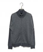 TAKASHIMAYA高島屋）の古着「カシミヤフルジップセーター」｜グレー