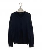 TAKASHIMAYA高島屋）の古着「カシミヤVネックニット」｜ブラック